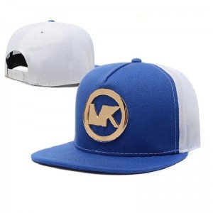 Logotipo de metal de oro personalizado al por mayor Snapback Hats