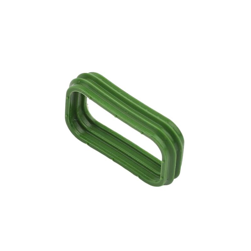 Anillo de sello de goma de silicona verde automotriz