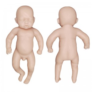 Alta simulación Reborn Doll The Silicone Material Reborn Baby Sleeple Silicone Reborn Doll realista (Pre-Make-Up)