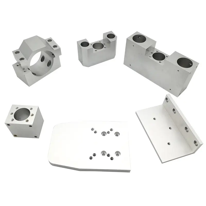 Piezas de aluminio para equipos de automatización