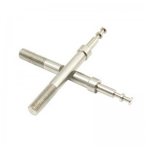 Mecanizado CNC de tornillos largos con forma de piezas médicas Piezasno estándar Procesamiento de eje de precisión personalizado