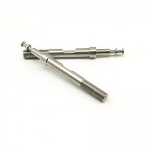 Mecanizado CNC de tornillos largos con forma de piezas médicas Piezasno estándar Procesamiento de eje de precisión personalizado