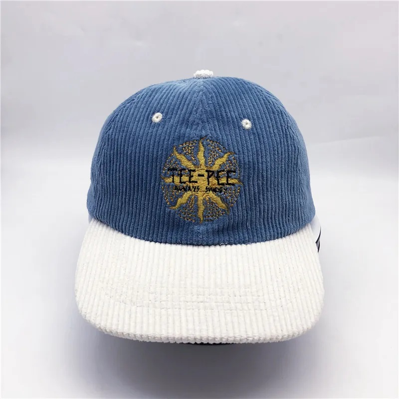 CanaCoy de 6 panel Logotipo personalizado para adultosno estructurados Hats Corana Dad Cap