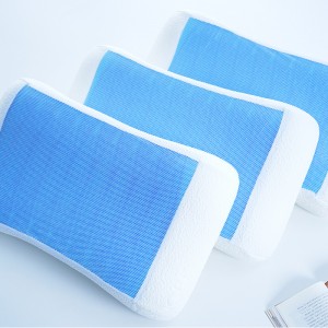 Almohada de espuma de memoria de gel de enfriamiento