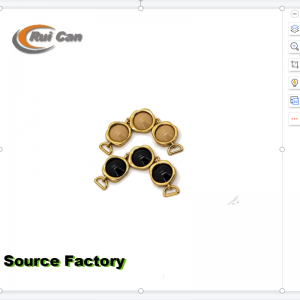 Aleación de zinc de hebilla de zapato