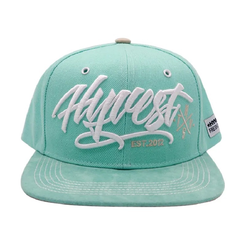 Capas de sombreros Snapback 3D 3D personalizados 100% acrílicos