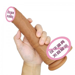 809 Skin Realistic Dildos para mujeres Cuerpo Safe Silicone Dildo para hombres Juguetes sexuales anal (