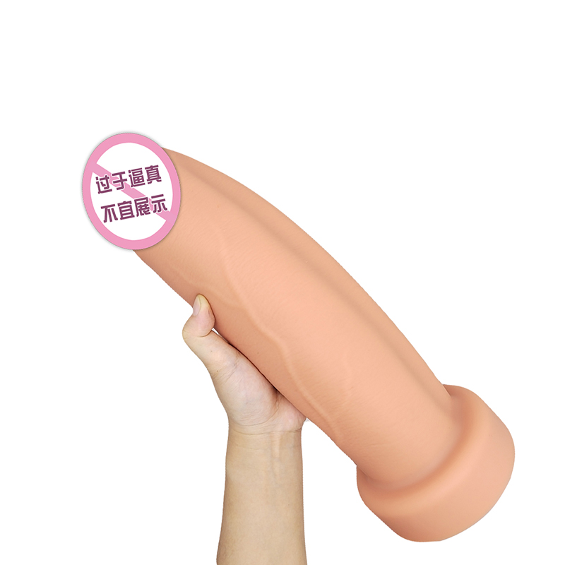 867 Super Suction Cup Femenina Masturbación consoladores de silicio Realista Soft enorme Juguetes sexuales Pene Realista Big Dildos para mujeres