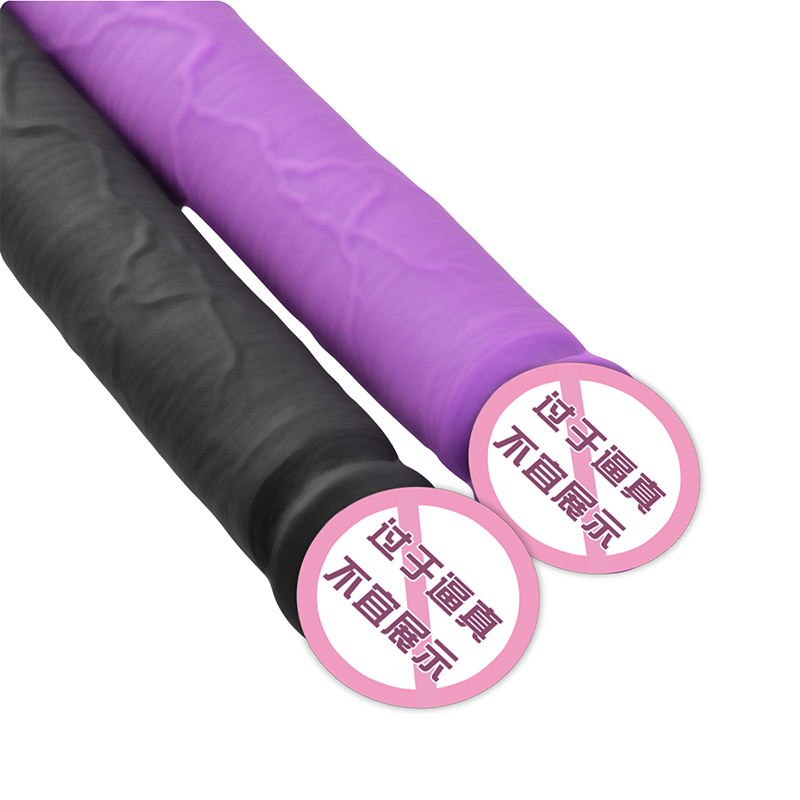 832 Lesbian Dual Head Juguetes sexuales para adultos Doble Penetración Cabeza de penetración Side Doble Dildo para parejas Gay Gay