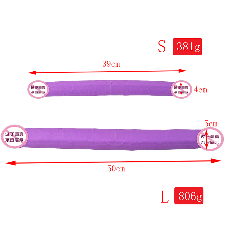 832 Lesbian Dual Head Juguetes sexuales para adultos Doble Penetración Cabeza de penetración Side Doble Dildo para parejas Gay Gay