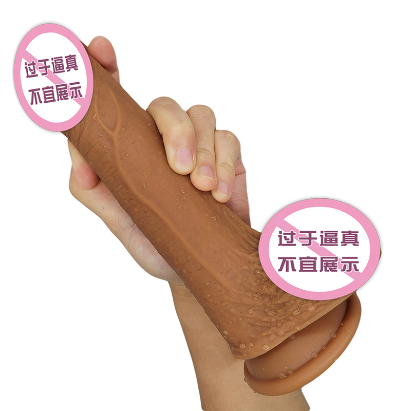 820 Sexy Shop para adultos Precio al por mayor Big Tamaño Sexo Toya Novedse Toys Soft Silicone Empujando consoladores para mujeres en Masturbator femenina