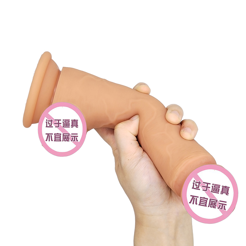 816/817 Sexy para adultos Precio al por mayor Big Tize Sexo Dildo Toys Novely Silicone Empujando Dildos para mujeres en Masturbator femenina