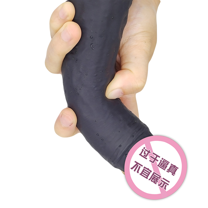 887 Productos sexuales al por mayor Big Silicone Rubber Pene Sex Toy Toy para mujeres