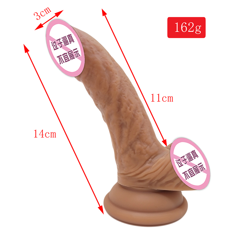 903 consolador realista consolador de silicona con taza de succión Estimulación G-spot consolador juguetes de sexo anal para mujeres y pareja