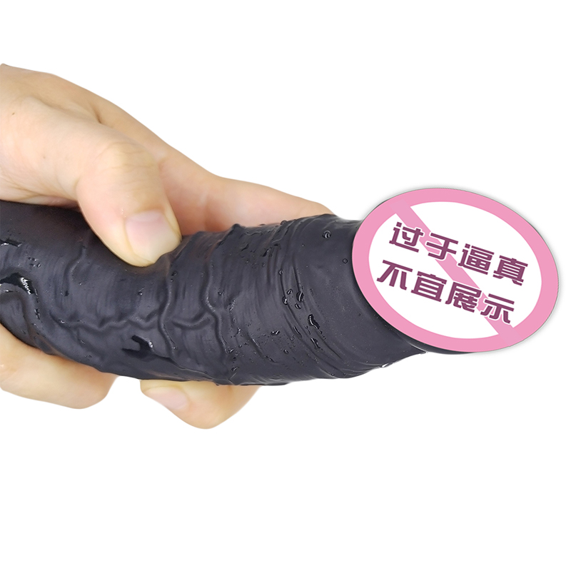 865 consolador de consolador realista con taza de succión Estimulación G-spot consolador juguetes de sexo anal para mujeres y pareja