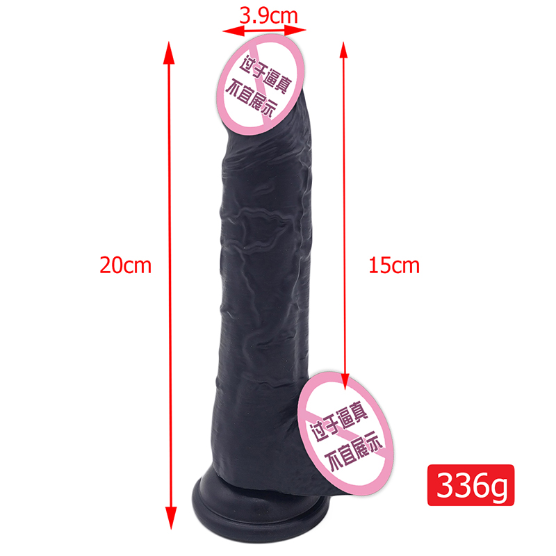 865 consolador de consolador realista con taza de succión Estimulación G-spot consolador juguetes de sexo anal para mujeres y pareja