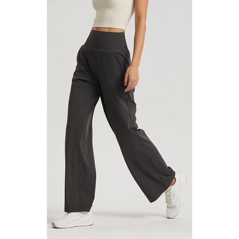 Pantalones de yoga sueltos de bolsillo
