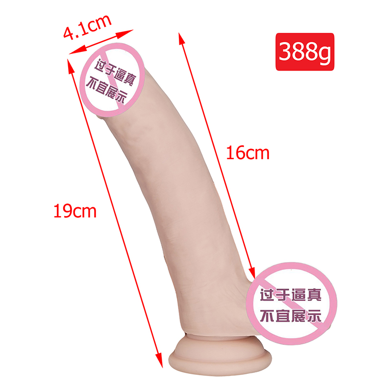 804 Penis Ampliación Telescópico Empujado Pene perro Enorme consolador anal Toy de sexo Big Long Realistic Dildo para mujeres