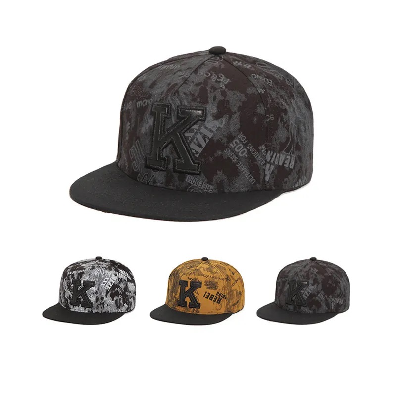 Capas snapback vintage de 5 panelesno estructuradas de alta calidad Gorras Capacita Snapback Snapback personalizada Snapback