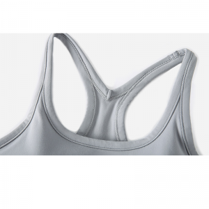 Chaleco de yoga acolchado en forma de U