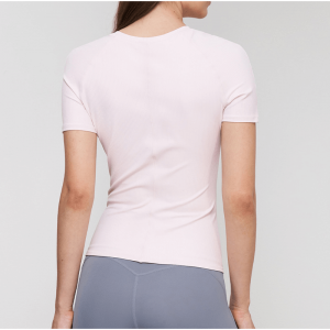 Camisetas de yoga divisor de costilla