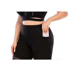 S Juego de yoga de bolsillo de talla grande de cuello