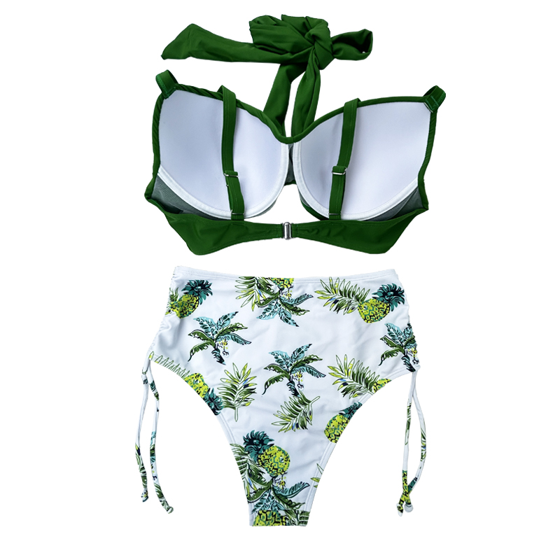 Trajes de trajes de estampado de impresión floral de talla grande