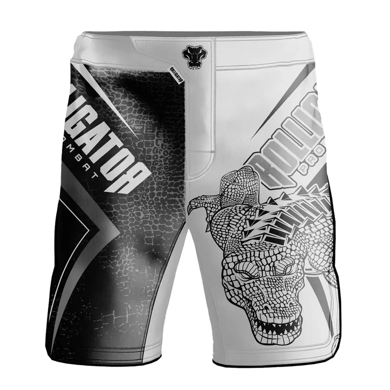 Professional Supply Man Martial Arts Jiu Jitsu MMA Short Men Compression Boxing abreviatura de al por mayor bjj gi