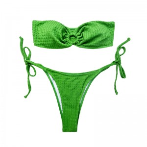 Trajes de baño con anillo superior del tubo de empate