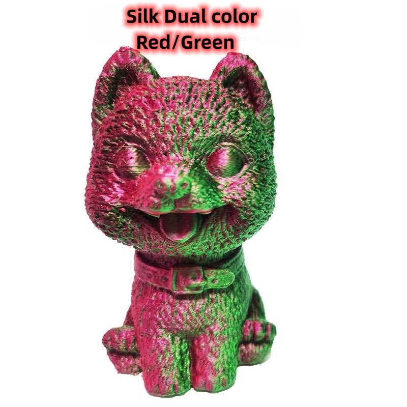 Filamento de filamento PLA Filamento de doble color, 1,75 mm 3D Filament, Filamento de impresora 3D
