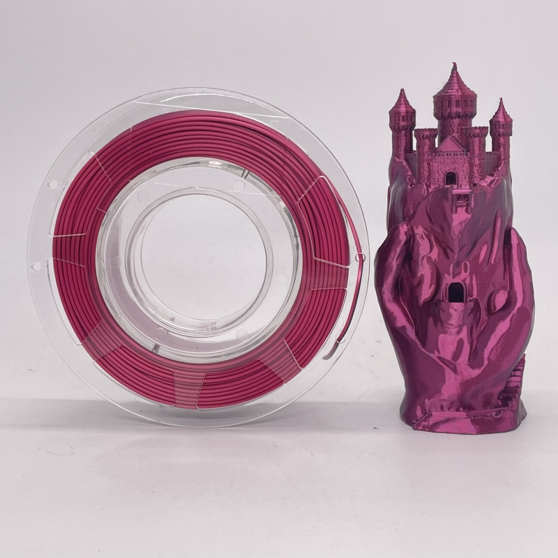 Dos colores en filamento Filamento de seda dual de color para la impresora 3D Filamento caliente Pinrui