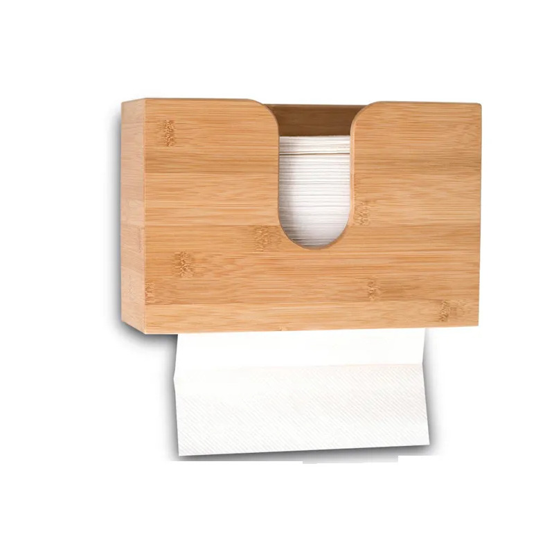 Dispensador de toallas de papel de bambú