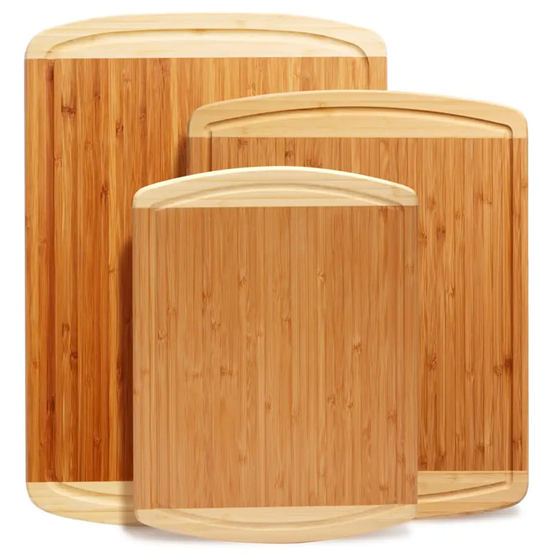 Tablas de corte de madera de bambú