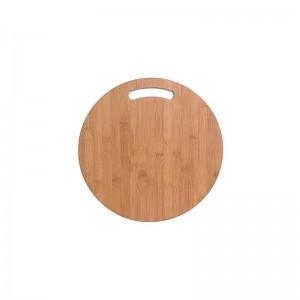 Bloque de corte redondo de bambú