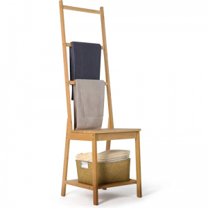 Toalla de escalera de bambú