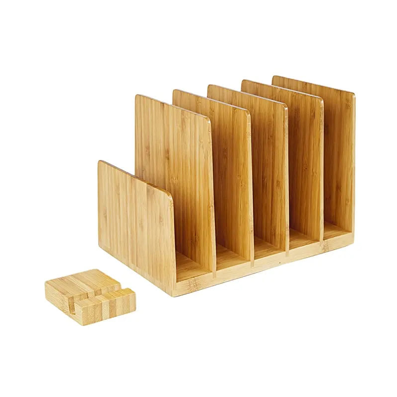 Clasificador de carpeta de bambú de madera&de carpeta