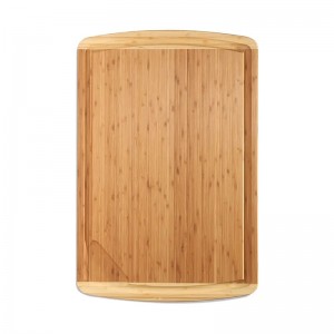 Bloque de picadura de cocina de bambú