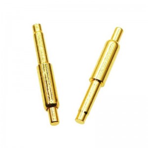 Pin de contacto con resorte cargado de latón personalizado Pin Pogo para producto de consumo