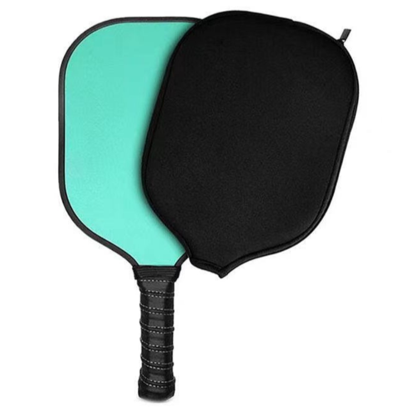 Logotipo personalizado Durable Neopreno Sport Pingpong TENIS TENIS BADMINTON RACKET Case Pickleball Paddle Cover Protective Manga