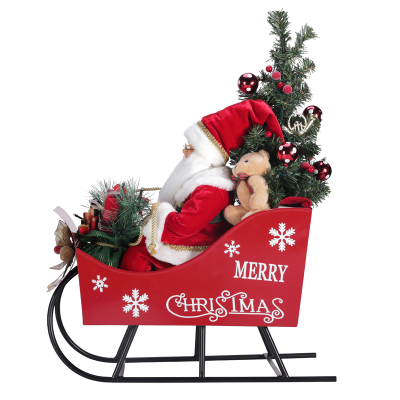 TM-95113 50*27*60 Santa Claus con Sleidge