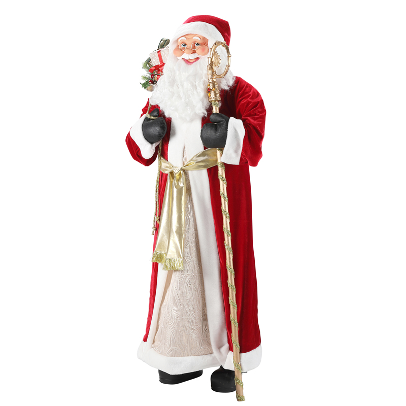 TM-95115 150 cm Standign Santa Claus