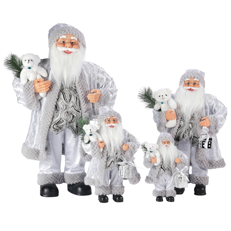 T24-Y007 30 ~ 110cm Decoración de Santa Claus de Navidad