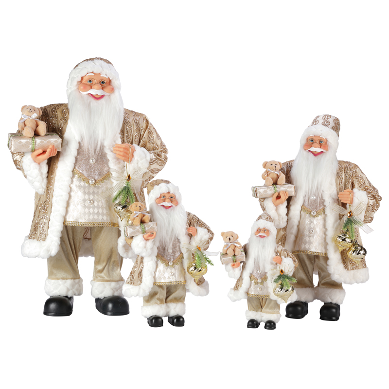 T24-Y006 30 ~ 110cm Decoración de Santa Claus de Navidad