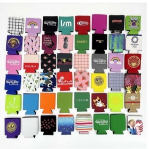 Neopreno reciclado Disponible de 330 ml de cerveza deneopreno plegable de 330 ml lata de manga de la manga con diseño de impresión personalizada