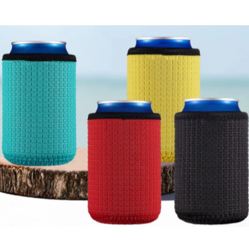 Logotipo deneopreno de logotipo deneoprene CAN MANAVE MANAVA PARA PARTIDAD DE CAMPING BRIBA COLLA STUBBY STUBBY 3 mm Kozy aislada Cola puede tornear en blanco
