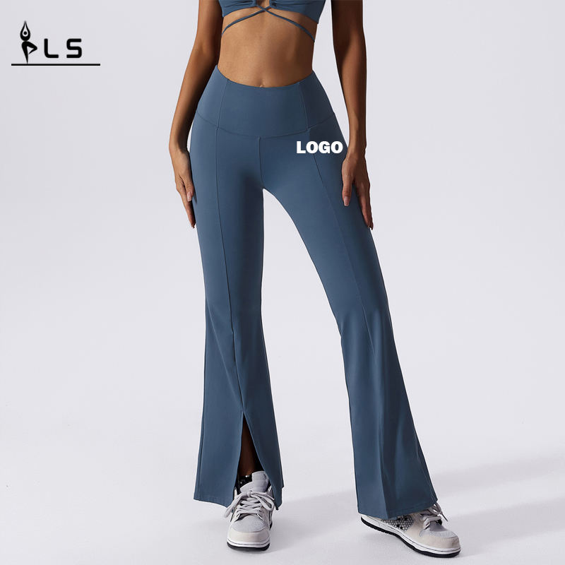 SC1098 Logotipo personalizado Pantalones de yoga transpirable Molcadas de cintura alta leggings para mujeres Control de abdomen de estufa Leggings