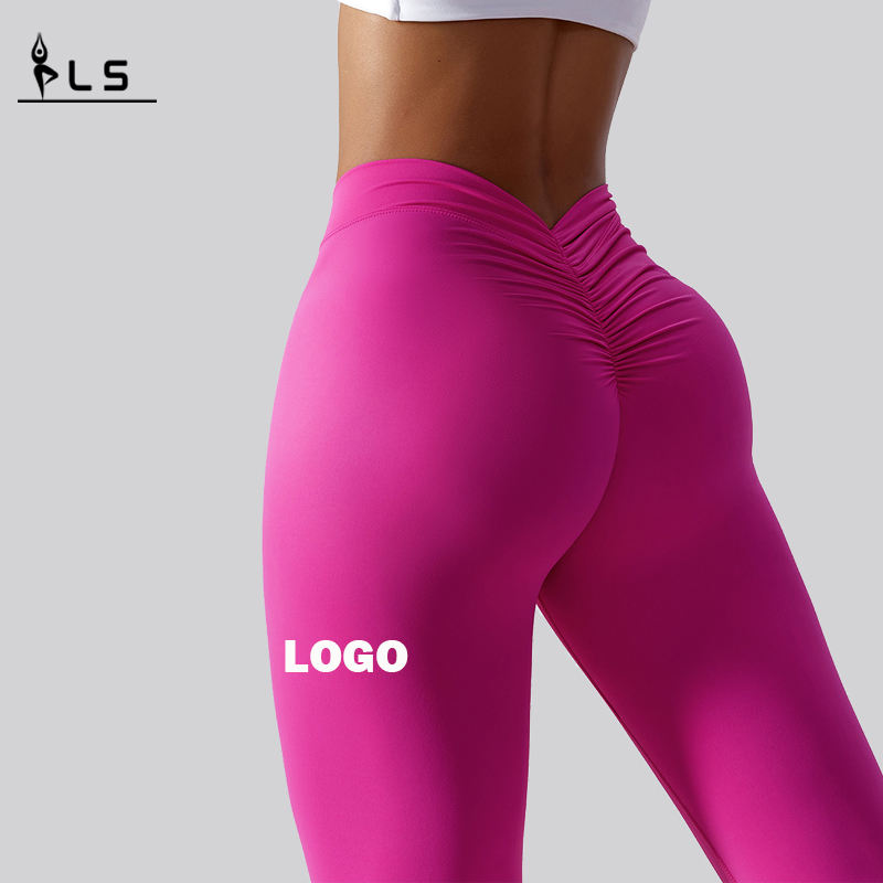 SC10105 Leggings de leggings al por mayor Leggings para mulheres controlan mujeres pantalones de yoga sin costura.