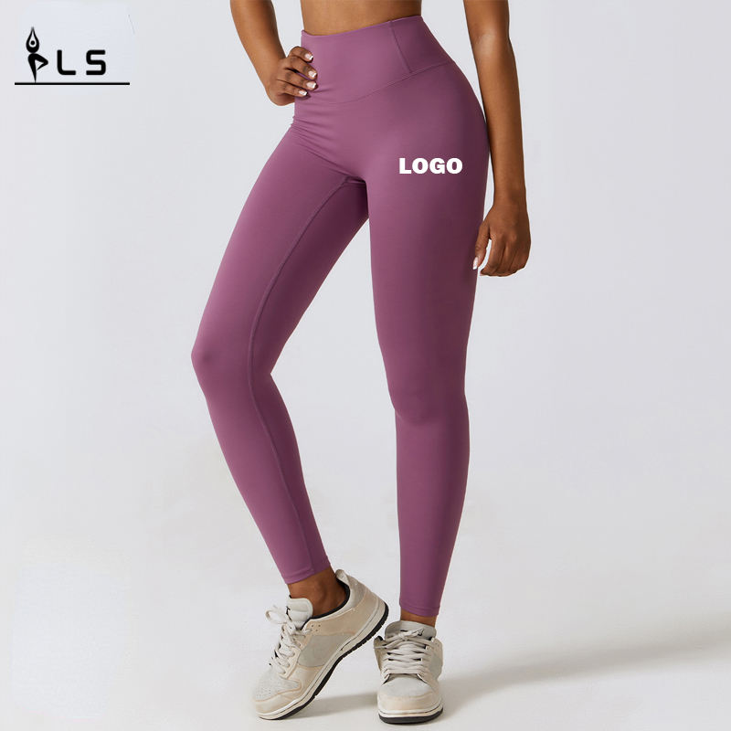 SC101111 Leggings de cuatro vías para mujeres 2023 V Fitness gimnasio Con ropa Pantalones de yoga Leggings