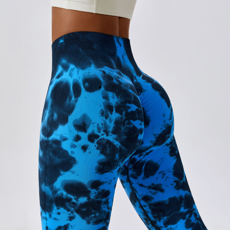 SC10123 Gimnasio Fesss Fitness Yoga Leggings Pantalones Mujeres Mujeres Leggins Leggings de tinte de yoga Leggings