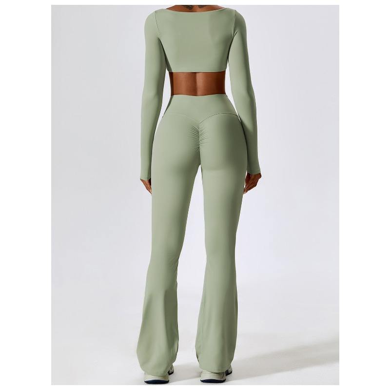 SC9272 Sets de yoga Fitness Women 2023 Sport Long Sport Bra Gym Sport Pants de dos piezas Leggings de desgaste